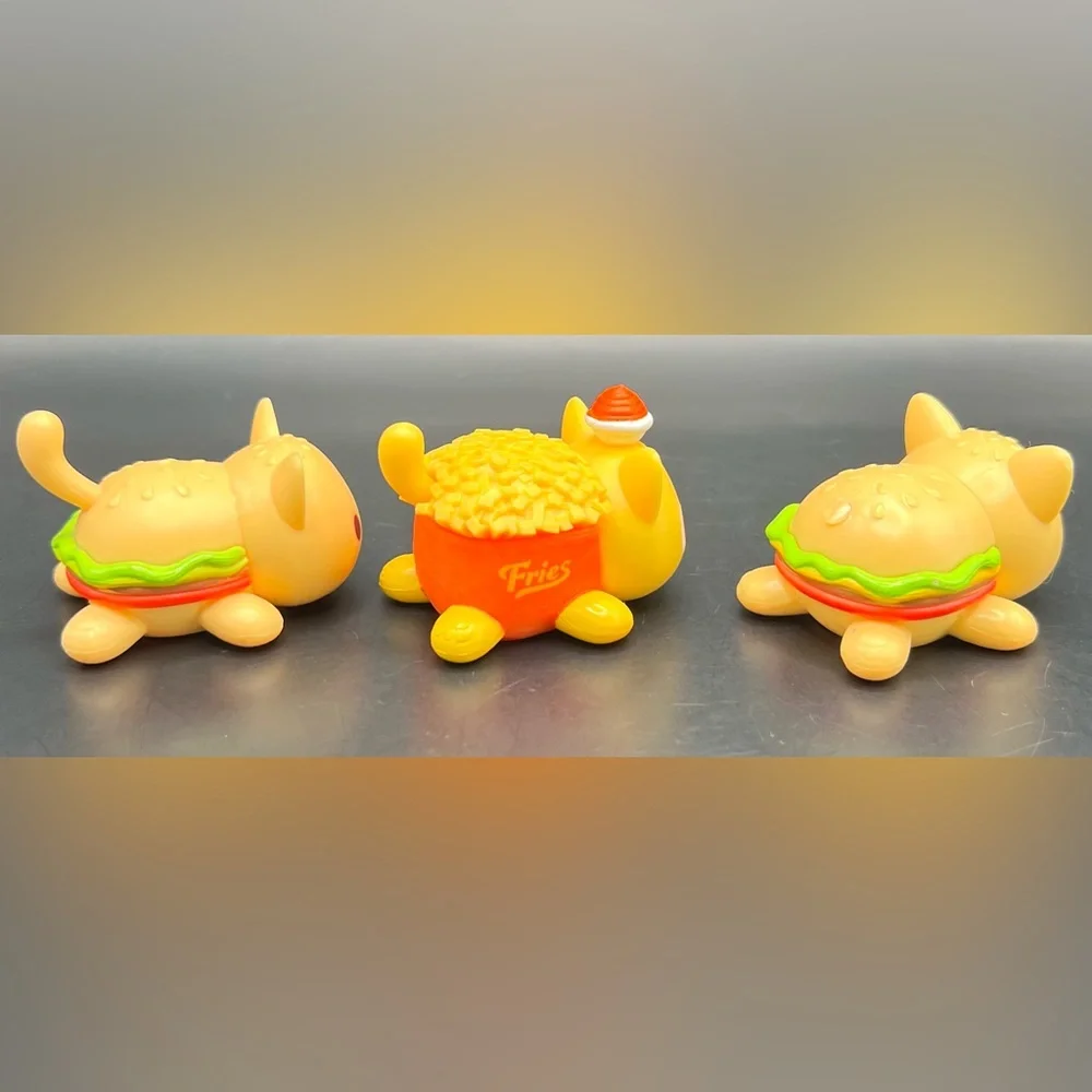 Bonkers-Set if 3,‎  Cat Figures. One missing tail - Picture 4 of 8